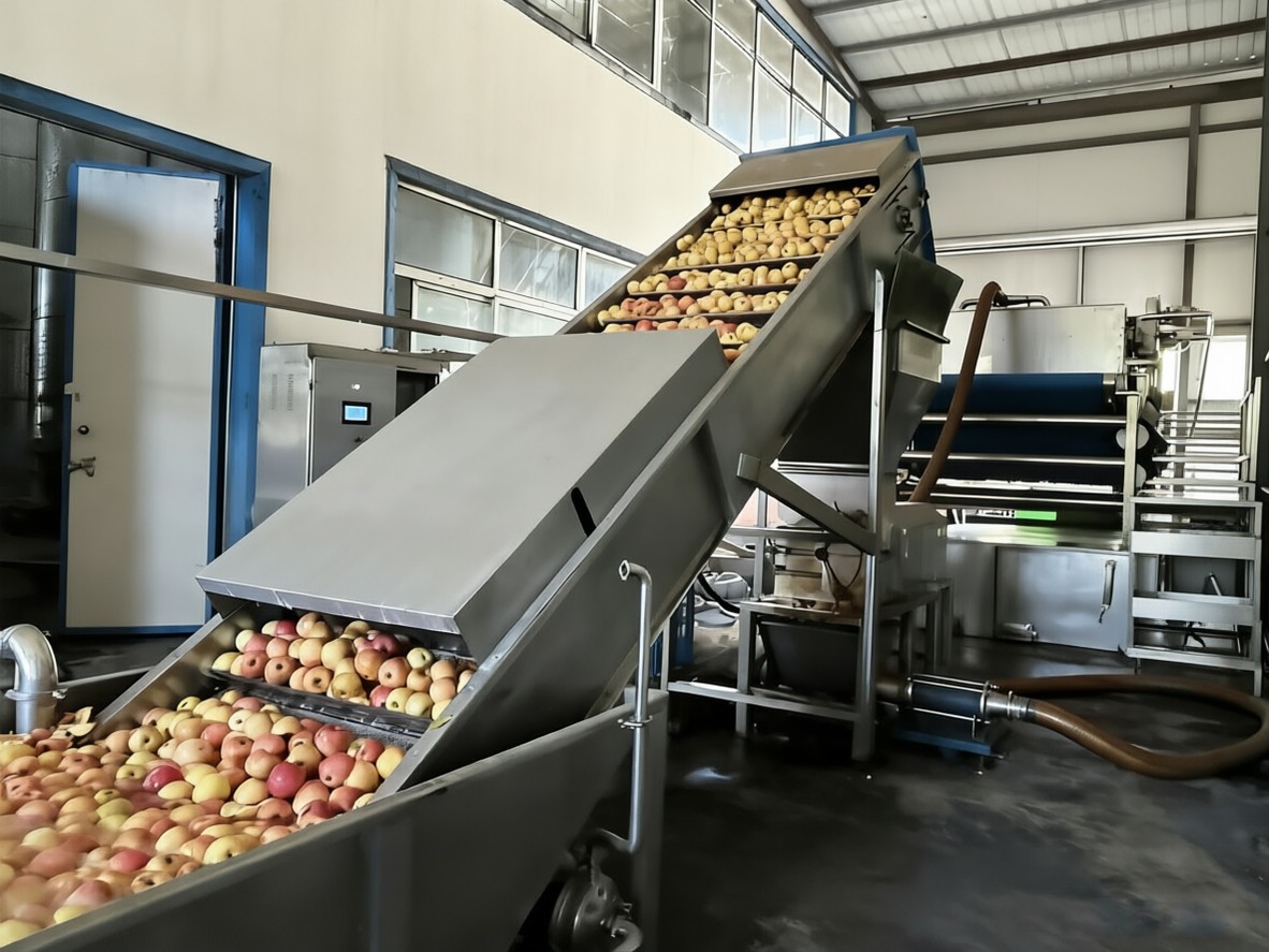 博宇環(huán)保-蘋果汁壓榨生產線